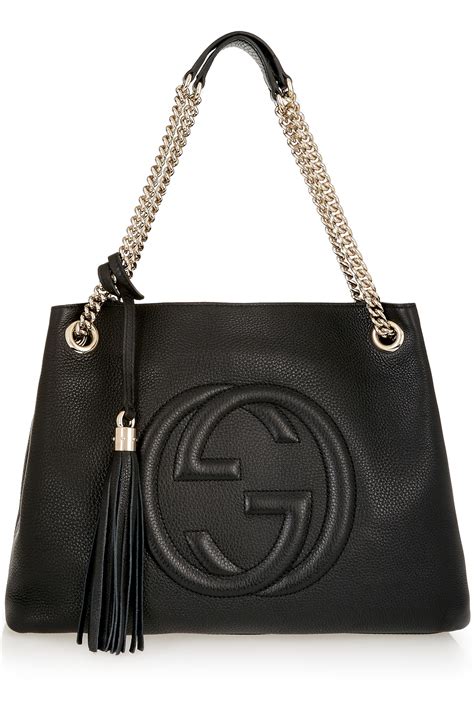 gucci black spike bag|Gucci shoulder bag 2022.